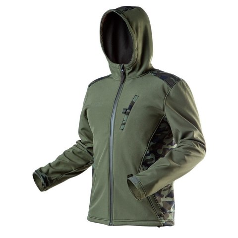 KURTKA SOFTSHELL CAMO XL KURTKA SOFTSHELL CAMO XL