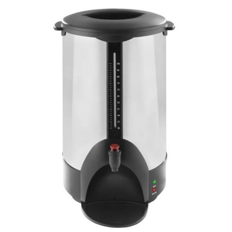 Perkolator zaparzacz do kawy i herbaty stalowy podwójne ścianki 230V 16L Perkolator zaparzacz do kawy i herbaty stalowy podwójne ścianki 230V 16L