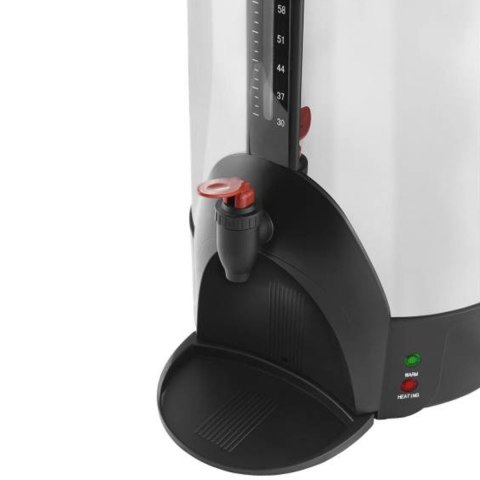 Perkolator zaparzacz do kawy i herbaty stalowy podwójne ścianki 230V 16L Perkolator zaparzacz do kawy i herbaty stalowy podwójne ścianki 230V 16L