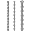 Zestaw wierteł do betonu SDS PLUS HRC50 dł. 1000 mm śr. 12mm 16mm 24 mm - 3 szt.
