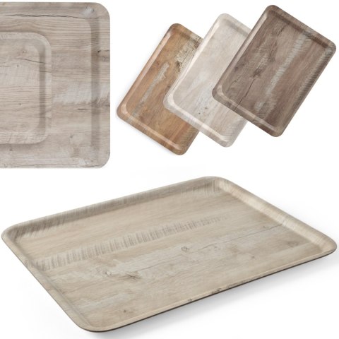 Taca do serwowania laminowana jasne drewno 430 x 330 mm - Hendi 508862 Taca do serwowania laminowana jasne drewno 430 x 330 mm - Hendi 508862