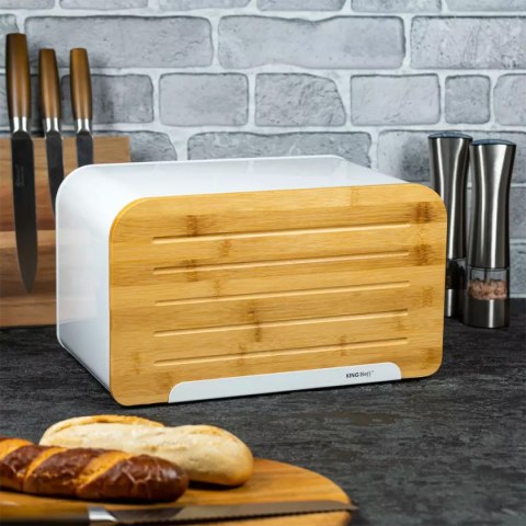 CHLEBAK Z DESKĄ BIAŁY KINGHOFF KH-1072 CHLEBAK Z DESKĄ BIAŁY KINGHOFF KH-1072