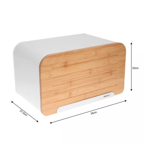 CHLEBAK Z DESKĄ BIAŁY KINGHOFF KH-1072 CHLEBAK Z DESKĄ BIAŁY KINGHOFF KH-1072