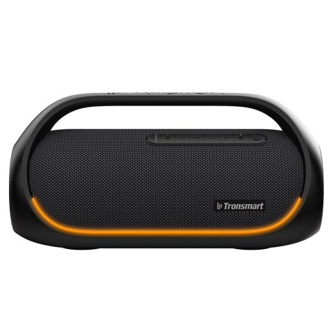 Głośnik bezprzewodowy Bluetooth Bang wodoodporny 60W z funkcją Powerbank czarny Głośnik bezprzewodowy Bluetooth Bang wodoodporny 60W z funkcją Powerbank czarny