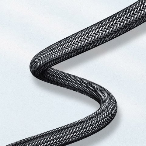 Kabel przewód HDMI 2.1 8K 4K 3D 48Gbps HDR VRR QMS ALLM eARC QFT 2m szary Kabel przewód HDMI 2.1 8K 4K 3D 48Gbps HDR VRR QMS ALLM eARC QFT 2m szary