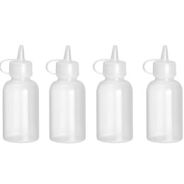 Mini dyspenser do sosów 50 ml śr. 35 x 100 mm - zestaw 4 szt.
