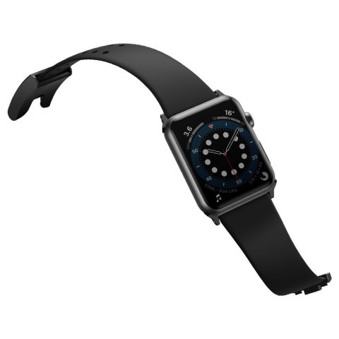 Pasek opaska bransoleta do Apple Watch 3/4/5/6/SE 38-40mm Slip-Thru czarny Pasek opaska bransoleta do Apple Watch 3/4/5/6/SE 38-40mm Slip-Thru czarny