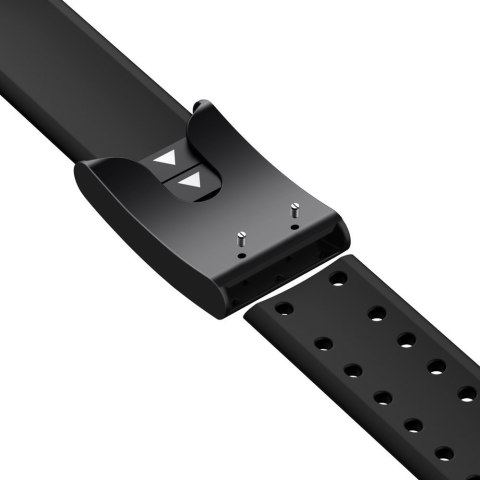 Pasek opaska bransoleta do Apple Watch 3/4/5/6/SE 38-40mm Slip-Thru czarny Pasek opaska bransoleta do Apple Watch 3/4/5/6/SE 38-40mm Slip-Thru czarny