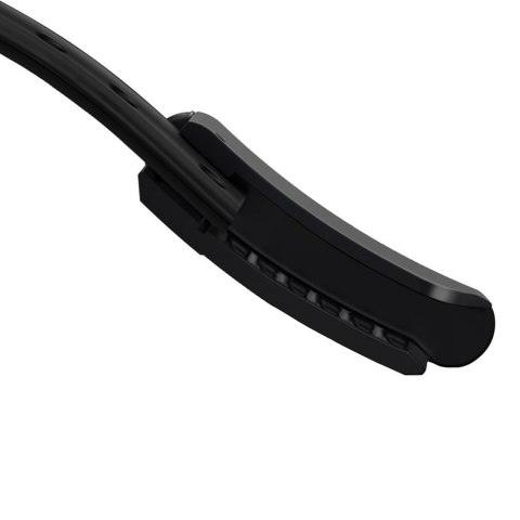Pasek opaska bransoleta do Apple Watch 3/4/5/6/SE 38-40mm Slip-Thru czarny Pasek opaska bransoleta do Apple Watch 3/4/5/6/SE 38-40mm Slip-Thru czarny