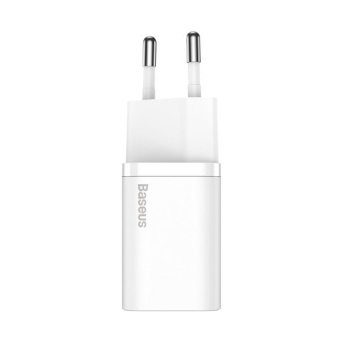 Super szybka ładowarka sieciowa Si 1C USB-C 30W PD QC biały Super szybka ładowarka sieciowa Si 1C USB-C 30W PD QC biały
