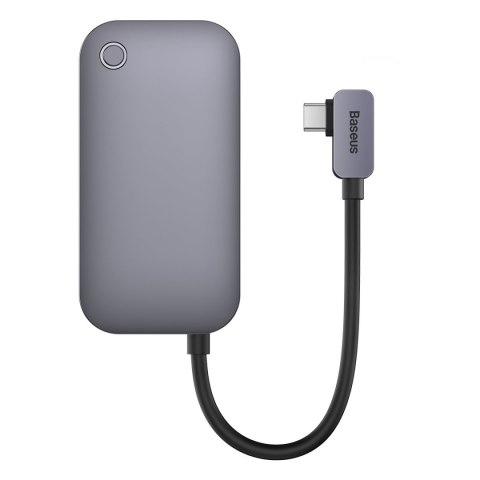 4w1 Rozdzielacz portów PadJoy HUB USB do tabletu smartfona USB-C HDMI mini jack ciemnoszary 4w1 Rozdzielacz portów PadJoy HUB USB do tabletu smartfona USB-C HDMI mini jack ciemnoszary