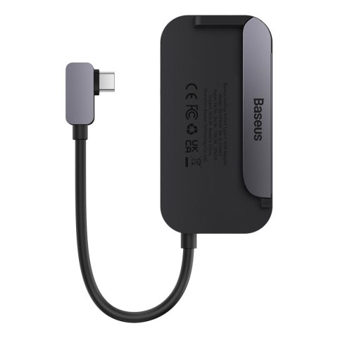 4w1 Rozdzielacz portów PadJoy HUB USB do tabletu smartfona USB-C HDMI mini jack ciemnoszary 4w1 Rozdzielacz portów PadJoy HUB USB do tabletu smartfona USB-C HDMI mini jack ciemnoszary