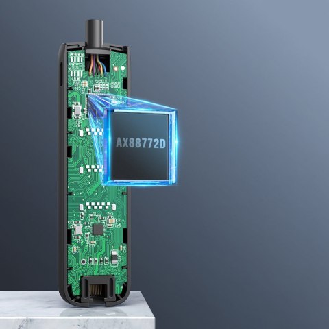 Adapter przejściówka rozdzielacz USB - Ethernet RJ45 3x USB czarny Adapter przejściówka rozdzielacz USB - Ethernet RJ45 3x USB czarny