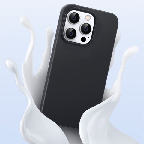 Elastyczne silikonowe etui na telefon do iPhone 14 Pro Protective Case czarny Elastyczne silikonowe etui na telefon do iPhone 14 Pro Protective Case czarny