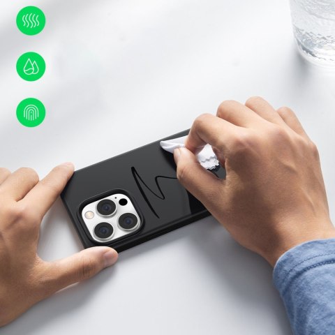 Elastyczne silikonowe etui na telefon do iPhone 14 Pro Protective Case czarny Elastyczne silikonowe etui na telefon do iPhone 14 Pro Protective Case czarny