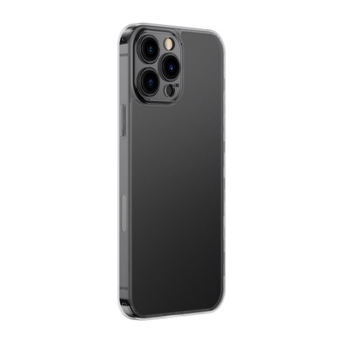 Etui pokrowiec do iPhone 13 Pro sztywna obudowa z żelową ramką czarny Etui pokrowiec do iPhone 13 Pro sztywna obudowa z żelową ramką czarny