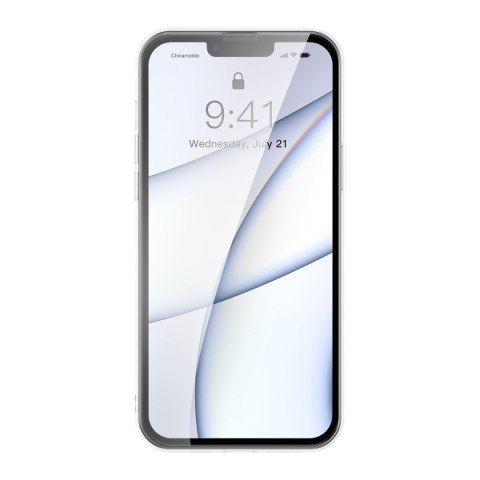 Etui pokrowiec do iPhone 13 sztywna obudowa z żelową ramką przezroczysty Etui pokrowiec do iPhone 13 sztywna obudowa z żelową ramką przezroczysty