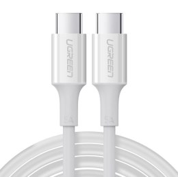 Kabel przewód USB-C 5A szybkie ładowanie PD QC 2m biały