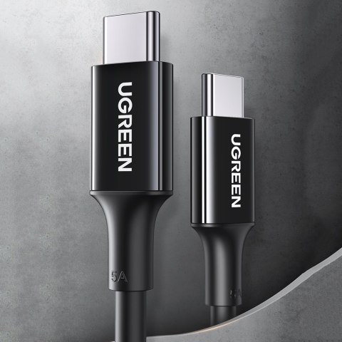 Kabel przewód USB-C 5A szybkie ładowanie PD QC 2m biały Kabel przewód USB-C 5A szybkie ładowanie PD QC 2m biały