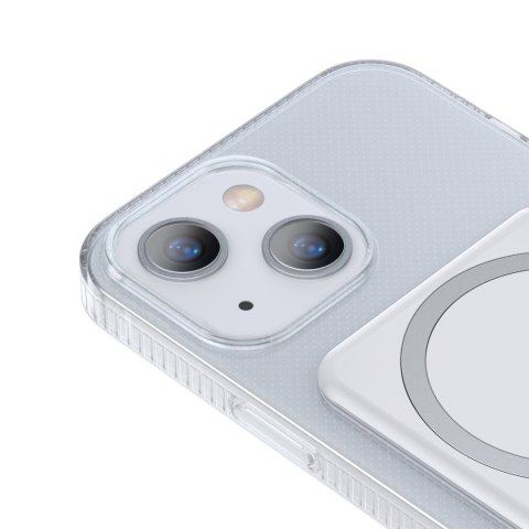 Magnetyczne etui obudowa z podstawką do iPhone 13 6.1'' 2021 przezroczysty Magnetyczne etui obudowa z podstawką do iPhone 13 6.1'' 2021 przezroczysty