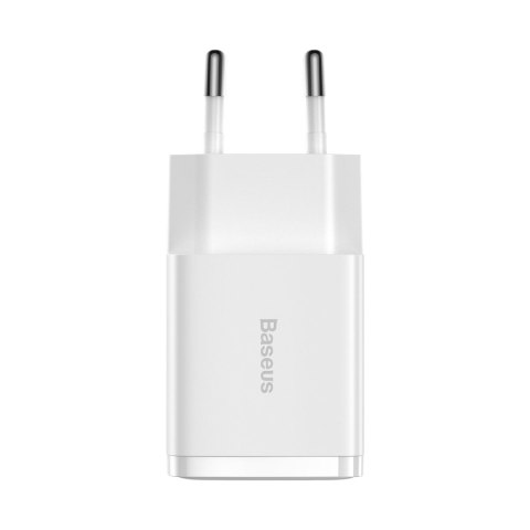 Mała ładowarka sieciowa Compact 2x USB 10.5W biały Mała ładowarka sieciowa Compact 2x USB 10.5W biały