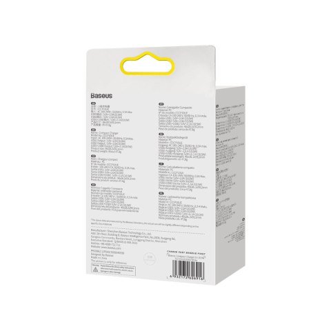 Mała ładowarka sieciowa Compact 2x USB 10.5W biały Mała ładowarka sieciowa Compact 2x USB 10.5W biały