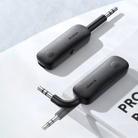 Odbiornik nadajnik Bluetooth mini jack 3.5mm czarny Odbiornik nadajnik Bluetooth mini jack 3.5mm czarny