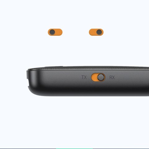 Odbiornik nadajnik Bluetooth mini jack 3.5mm czarny Odbiornik nadajnik Bluetooth mini jack 3.5mm czarny