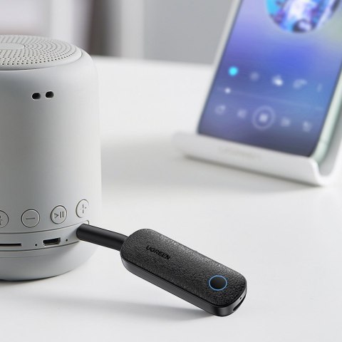 Odbiornik nadajnik Bluetooth mini jack 3.5mm czarny Odbiornik nadajnik Bluetooth mini jack 3.5mm czarny