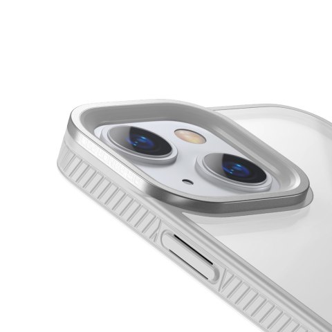 Pancerne odporne etui do iPhone 13 z żelową ramką szary Pancerne odporne etui do iPhone 13 z żelową ramką szary