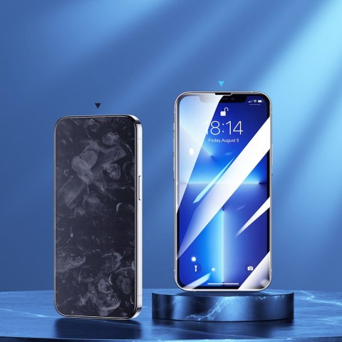 Szkło hartowane 9H do iPhone 14 Plus na cały ekran Knight 2.5D FS TG ZESTAW 5szt. Szkło hartowane 9H do iPhone 14 Plus na cały ekran Knight 2.5D FS TG ZESTAW 5szt.