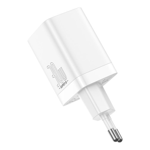 Szybka ładowarka sieciowa USB USB-C 30W PD QC Super Si Pro biały Szybka ładowarka sieciowa USB USB-C 30W PD QC Super Si Pro biały