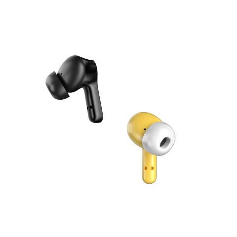 Dokanałowe słuchawki bezprzewodowe TWS Bluetooth 5.2 żółty Dokanałowe słuchawki bezprzewodowe TWS Bluetooth 5.2 żółty