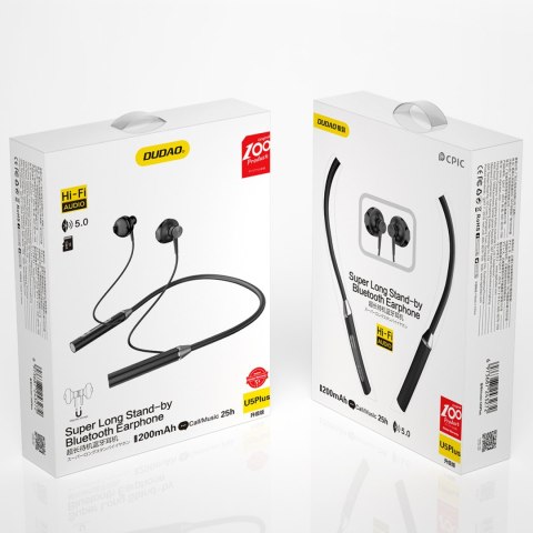 Douszne bezprzewodowe słuchawki bluetooth zestaw słuchawkowy U5Plus czarny Douszne bezprzewodowe słuchawki bluetooth zestaw słuchawkowy U5Plus czarny