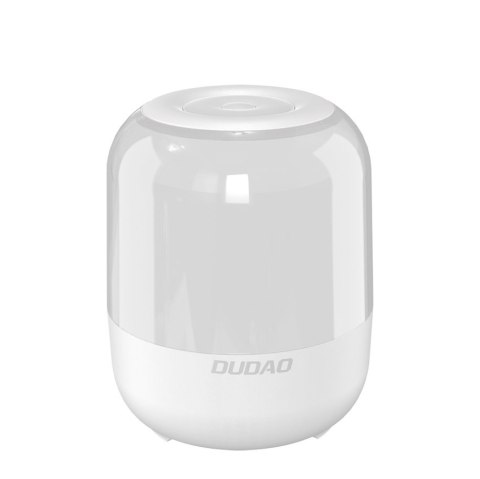 Głośnik bezprzewodowy Bluetooth 5.0 5W z podświetleniem RGB biały Głośnik bezprzewodowy Bluetooth 5.0 5W z podświetleniem RGB biały