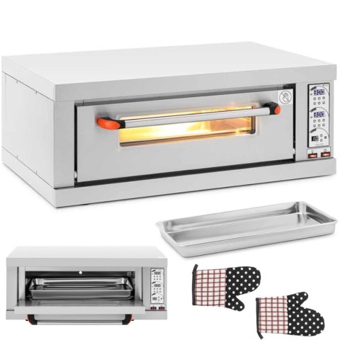 Piec szamotowy do pizzy śr. 40cm 1 komora 300C 3200W 230V Piec szamotowy do pizzy śr. 40cm 1 komora 300C 3200W 230V