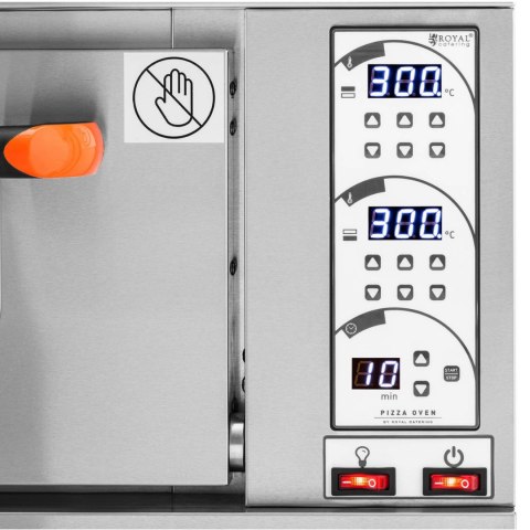 Piec szamotowy do pizzy śr. 40cm 1 komora 300C 3200W 230V Piec szamotowy do pizzy śr. 40cm 1 komora 300C 3200W 230V