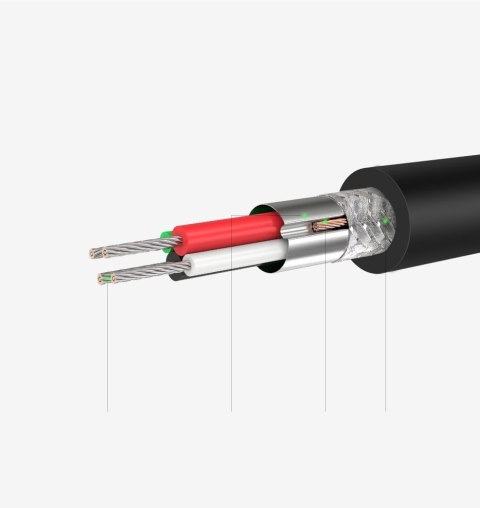 Zewnętrzna karta dzwiękowa adapter USB - 3.5 mm mini jack z regulacją głośności 15cm czarny Zewnętrzna karta dzwiękowa adapter USB - 3.5 mm mini jack z regulacją głośności 15cm czarny