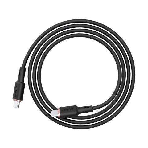Kabel przewód USB-C 60W 20V 3A 1.2m czarny Kabel przewód USB-C 60W 20V 3A 1.2m czarny