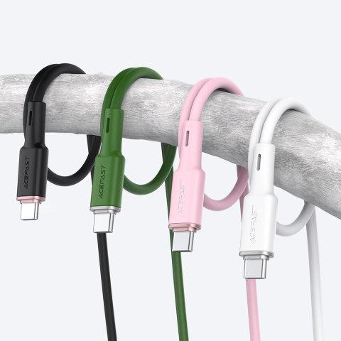 Kabel przewód USB-C 60W 20V 3A 1.2m czarny Kabel przewód USB-C 60W 20V 3A 1.2m czarny