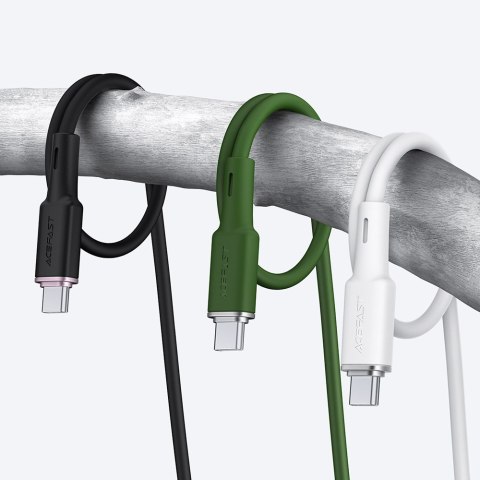 Kabel przewód USB - USB-C 3A 1.2m biały Kabel przewód USB - USB-C 3A 1.2m biały