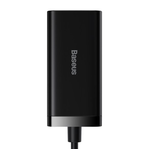 Szybka uniwersalna ładowarka sieciowa GaN 2x USB-C 2x USB 100W QC 4.0+ AFC czarny Szybka uniwersalna ładowarka sieciowa GaN 2x USB-C 2x USB 100W QC 4.0+ AFC czarny