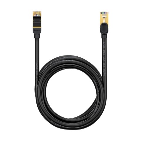 Szybki kabel sieciowy patchcord RJ45 10Gbps Cat 7 Speed Seven 5m czarny Szybki kabel sieciowy patchcord RJ45 10Gbps Cat 7 Speed Seven 5m czarny