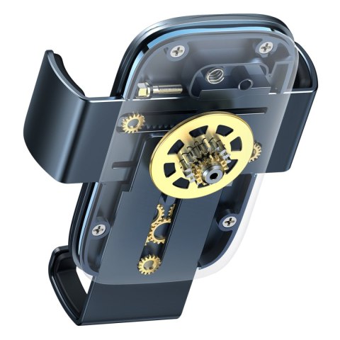 Uchwyt na telefon grawitacyjny do okrągłej kratki nawiewu Metal Age II ciemnoszary Uchwyt na telefon grawitacyjny do okrągłej kratki nawiewu Metal Age II ciemnoszary