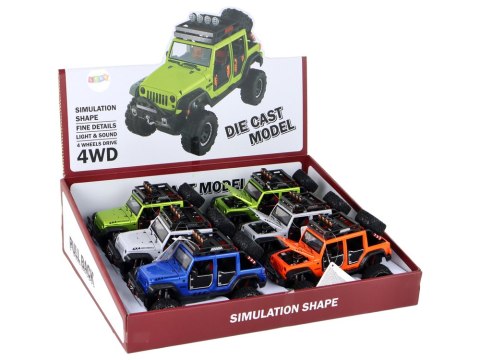 Autko Pojazd Terenowy 4x4 Światła Dźwięki 4 Kolory Autko Pojazd Terenowy 4x4 Światła Dźwięki 4 Kolory