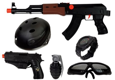 Zestaw Policjanta S.W.A.T Pistolety Kask Zestaw Policjanta S.W.A.T Pistolety Kask