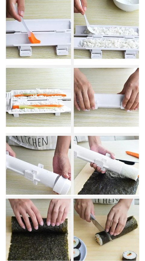 ZESTAW DO ROBIENIA I PODAWANIA SUSHI KINGHOFF KH-1704 ZESTAW DO ROBIENIA I PODAWANIA SUSHI KINGHOFF KH-1704