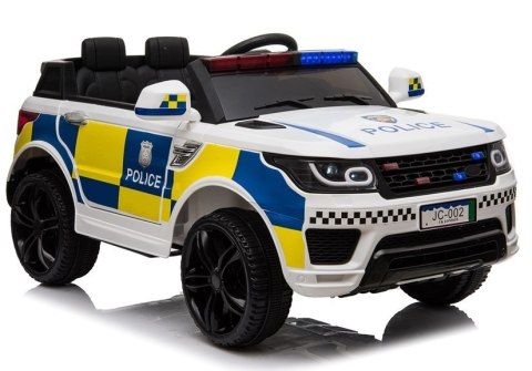 Auto na Akumulator Policja JC002 Biały Auto na Akumulator Policja JC002 Biały