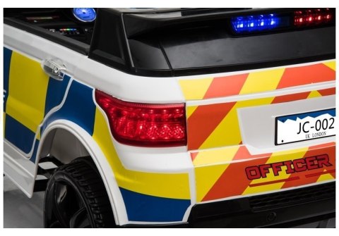 Auto na Akumulator Policja JC002 Biały Auto na Akumulator Policja JC002 Biały