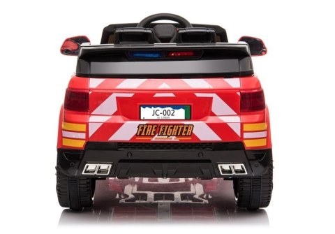 Auto na Akumulator Straż Pożarna JC002 Czerwony Auto na Akumulator Straż Pożarna JC002 Czerwony